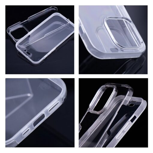 Case 360 FULL COVER PC + TPU for IPHONE 14 Plus transparent – Bild 7
