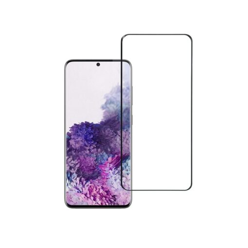 Panzerglas Blue Star 3D - SAM Galaxy S20 (full glue/case friendly) - schwarz – Bild 3