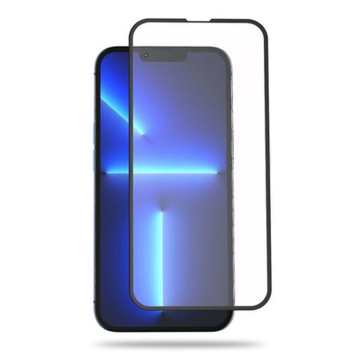 Hybrid Flexible Glas Bestsuit 5D Full Glue - APP IPHONE 15 Pro schwarz – Bild 5