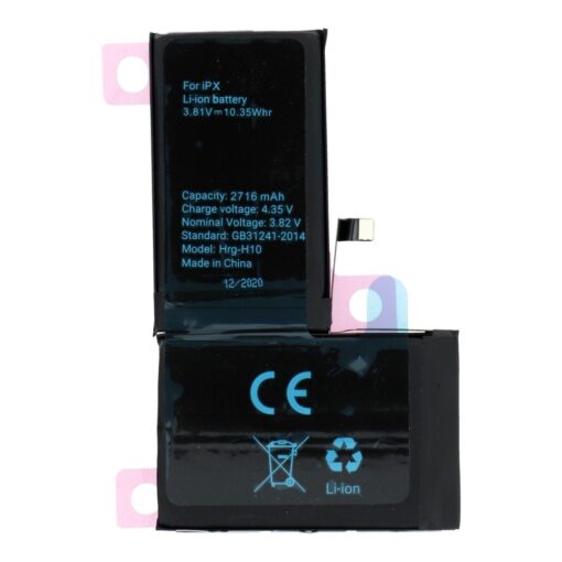 AKKU für Iphone X 2716 mAh Polymer BOX