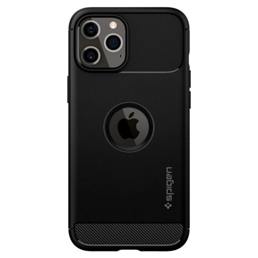 SPIGEN Rugged Armor for IPHONE 12 / 12 PRO matte black – Bild 3