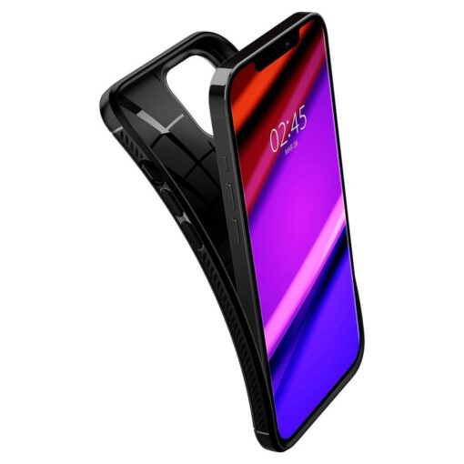 SPIGEN Rugged Armor for IPHONE 12 / 12 PRO matte black – Bild 7