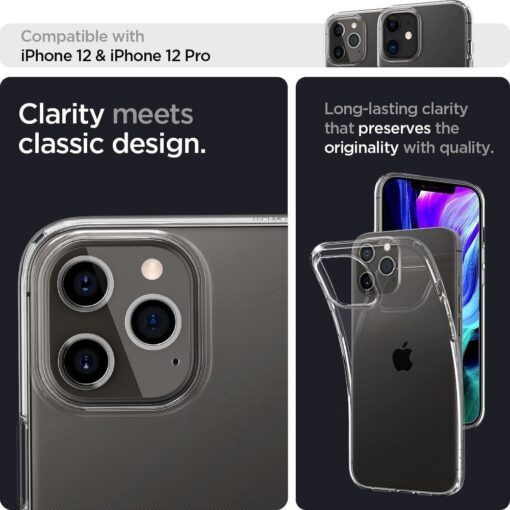 SPIGEN Liquid Crystal for IPHONE 12 / 12 PRO transparent – Bild 10
