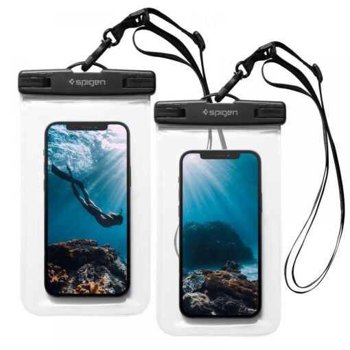 SPIGEN A601 Universal Waterproof case transparent 2-PACK