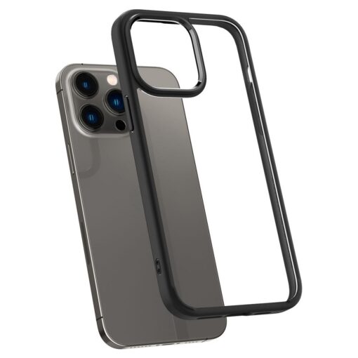 SPIGEN Ultra Hybrid Handyhülle für IPHONE 14 PRO mattschwarz – Bild 6