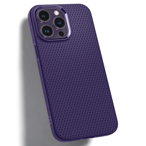 SPIGEN Liquid Air Handyhülle für IPHONE 14 PRO MAX lila – Bild 12