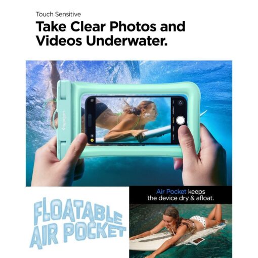 SPIGEN A610 Universal Waterproof Float case mint – Bild 6