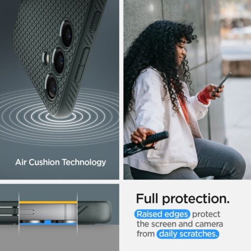 SPIGEN Liquid Air Handyhülle für SAMSUNG S24 PLUS abyss grün – Bild 12