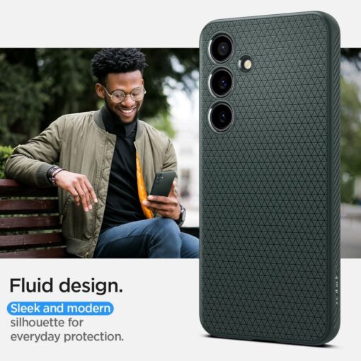 SPIGEN Liquid Air Handyhülle für SAMSUNG S24 PLUS abyss grün – Bild 13