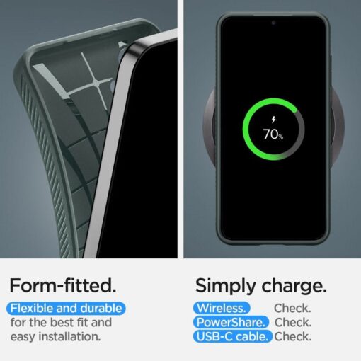 SPIGEN Liquid Air Handyhülle für SAMSUNG S24 PLUS abyss grün – Bild 14