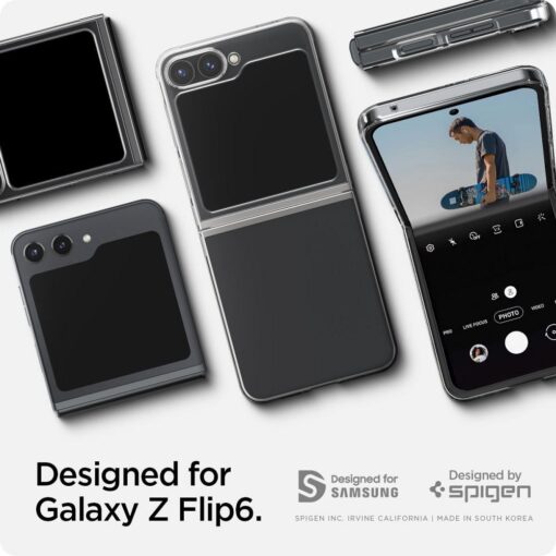 SPIGEN Airskin Handyhülle für SAMSUNG Z FLIP 6 glasklar – Bild 14