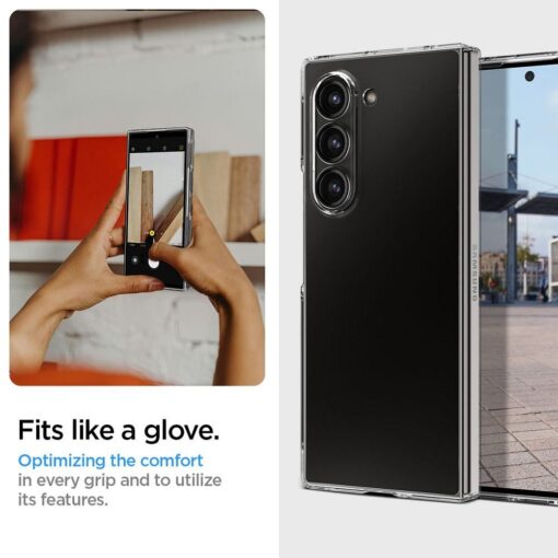 SPIGEN Airskin Handyhülle für SAMSUNG Z FOLD 6 glasklar – Bild 12