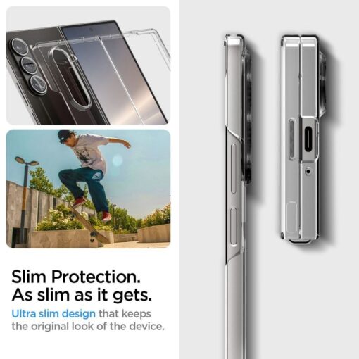 SPIGEN Airskin Handyhülle für SAMSUNG Z FOLD 6 glasklar – Bild 14