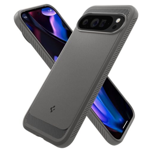 Case SPIGEN case RUGGED ARMOR for GOOGLE Pixel 9 Pro XL marble grey – Bild 7