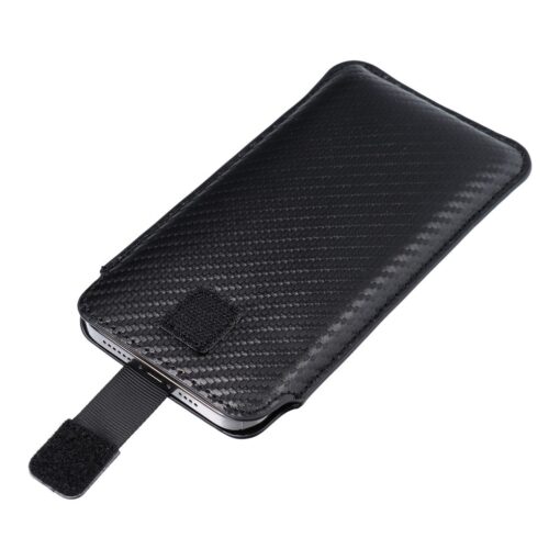 POCKET Carbon Universalhülle - Modell 15 - für SAMSUNG A41 / S20 / A6 2018 / A20e HUAWEI P20 / Y5 2019 – Bild 13