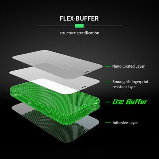 Bestsuit Flex-Buffer 5D Hybrid Glas mit antimikrobieller Beschichtung Biomaster für iPhone 12 mini schwarz – Bild 9