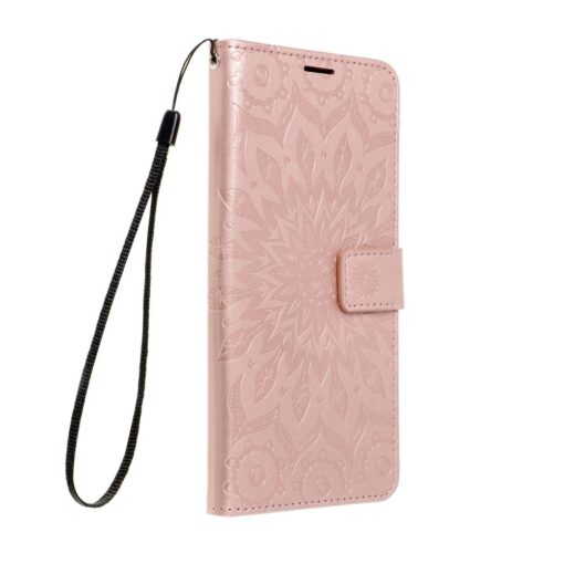 MEZZO Book Case für IPHONE 12 / 12 PRO Mandala gold rosa – Bild 3