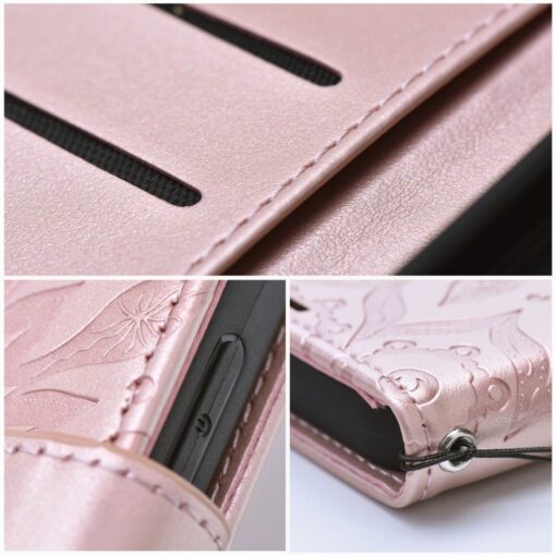 MEZZO Book Case für IPHONE 12 / 12 PRO Mandala gold rosa – Bild 10