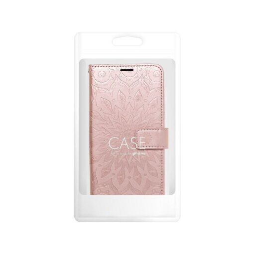 MEZZO Book Case für IPHONE 12 / 12 PRO Mandala gold rosa – Bild 12