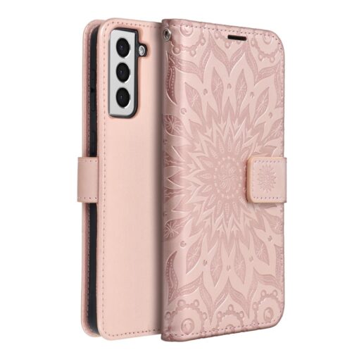 MEZZO Book Case für SAMSUNG A32 LTE ( 4G ) Mandala gold rosa – Bild 5