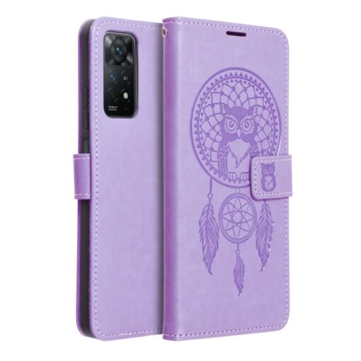 MEZZO Book case for XIAOMI Redmi Note 11 Pro / 11 Pro 5G dreamcatcher purple – Bild 3