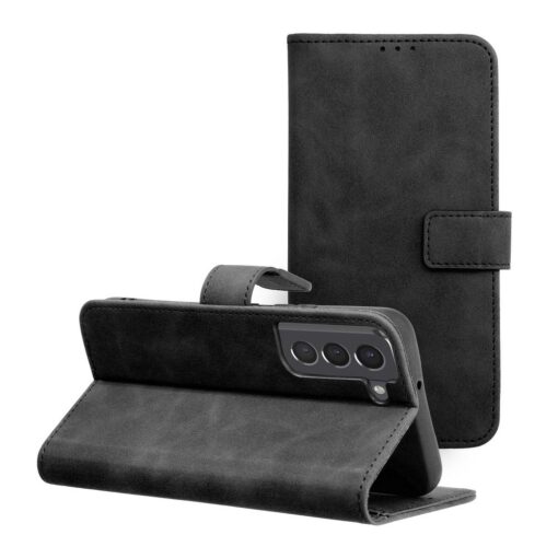 TENDER Book für SAMSUNG S22 schwarz