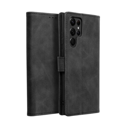 TENDER Book für SAMSUNG S22 Ultra schwarz – Bild 5