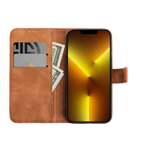TENDER Book für SAMSUNG S22 Ultra braun – Bild 6