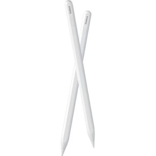 BASEUS kapazitiver aktiver Eingabestift mit induktiver Aufladung iPad kompatibel 125 mAh P80015803213-00 weiß – Bild 3