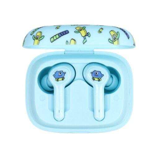 TWS JELLIE MONSTER kabellose / bluetooth Kopfhörer YLFS-06BT blau – Bild 4