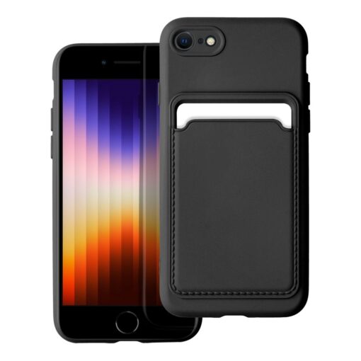 CARD Case for IPHONE 7 / 8 / SE 2020 / SE 2022 schwarz