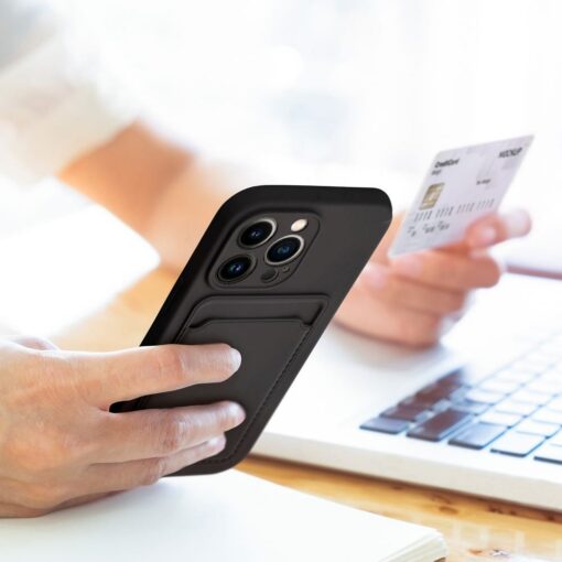 CARD Case for IPHONE 7 / 8 / SE 2020 / SE 2022 schwarz – Bild 6