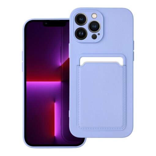CARD Case for IPHONE 13 Pro Max violett