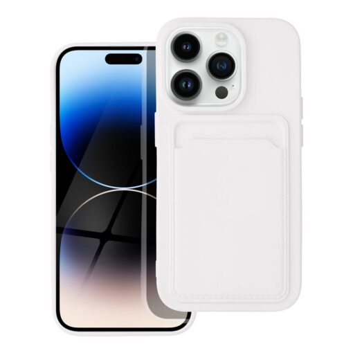 CARD Case for IPHONE 14 PRO weiss