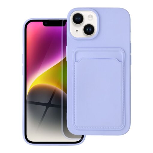CARD Case for IPHONE 14 violett
