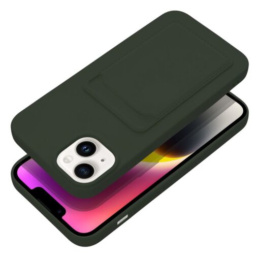 CARD Case for IPHONE 14 PLUS grun – Bild 4