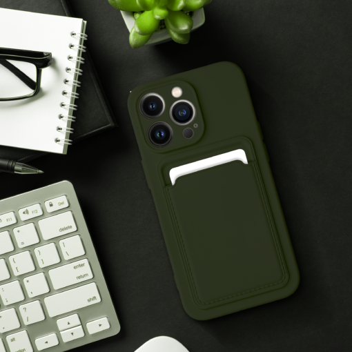 CARD Case for IPHONE 14 PLUS grun – Bild 6