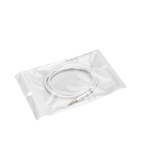 Adapter HF/audio Typ C - Jack 3,5mm Kabel weiß (male) – Bild 4