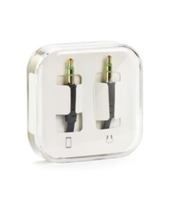 Kabel AUX JACK STEREO 3,5mm schwarz 1m (in Box)