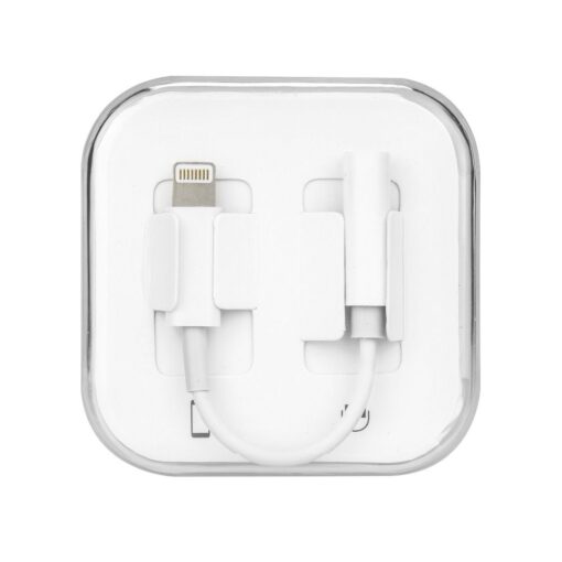 Adapter HF/audio für iPhone Lightning 8-pin - Jack 3,5mm in BOX (female)