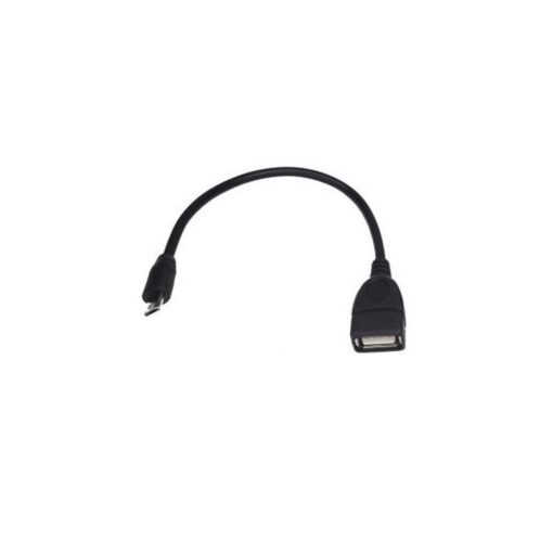 Adapter OTG MicroUSB - USB A schwarz