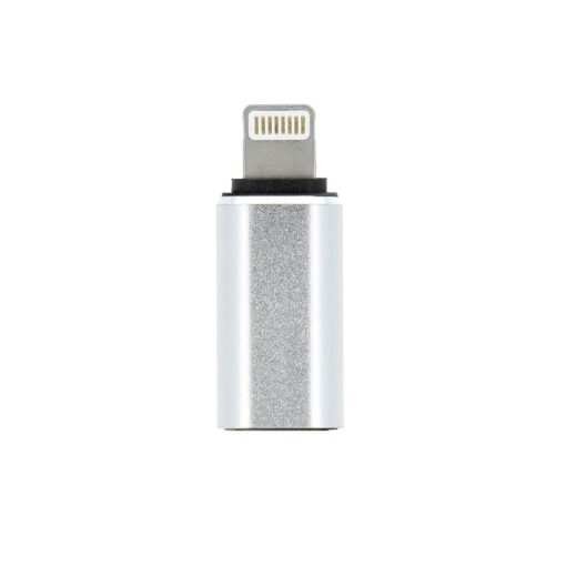 Adapter Ladekabel Micro usb - Typ C - Lightining silber