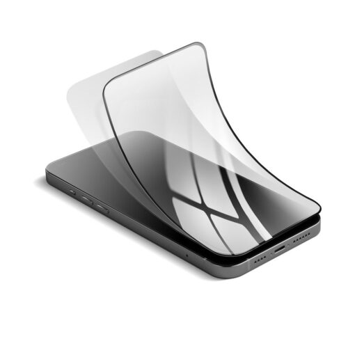 Hybrid Flexible Glas Forcell 5D Full Glue - APP iPhone 7/8/SE 2020 schwarz – Bild 3
