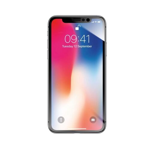 Hybrid Flexible Glas Forcell 5D Full Glue - APP iPhone X/Xs schwarz – Bild 4