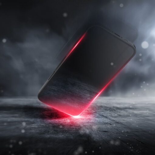 Hybrid Flexible Glas Forcell 5D Full Glue - APP iPhone X/Xs schwarz – Bild 6