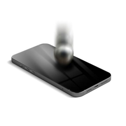 Forcell Flexibles 5D-Hybridglas für iPhone 15 Pro Max schwarz – Bild 6