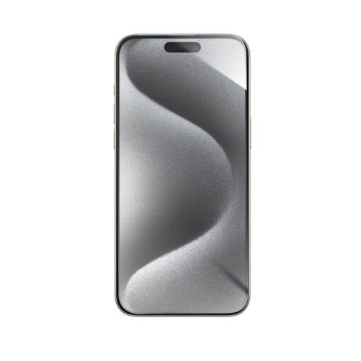 Forcell Flexibles 5D-Hybridglas für iPhone 15 Pro Max schwarz – Bild 8