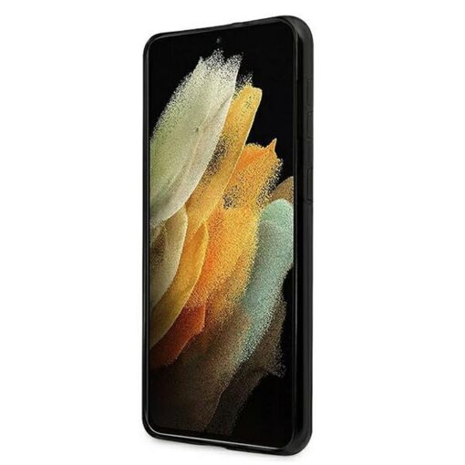 Original GUESS Case GUHCS21MPCUMABK für Samsung S21 Plus (Marmor / schwarz) – Bild 4