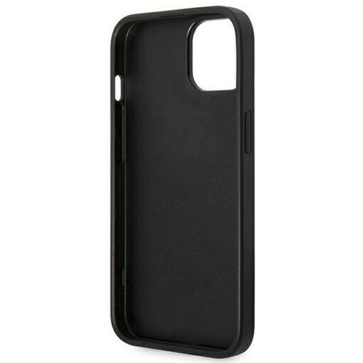 Original GUESS Case GUHCP14SG4GFGR für iPhone 14 (4G Gold Logo / Grau) – Bild 8