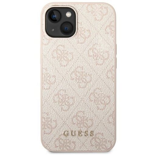 Echtes GUESS Case GUHCP14SG4GFPI für iPhone 14 (4G Gold Logo / Pink) – Bild 4